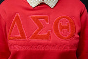 Quiet Crewneck Crimson
