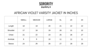 African Violet Varsity Jacket